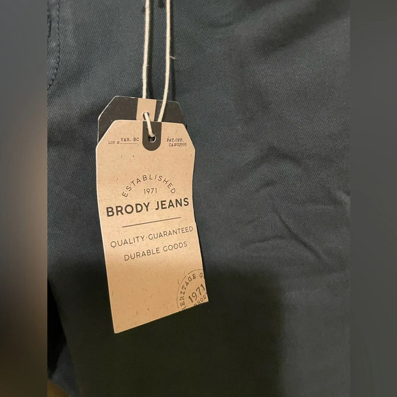 Sz 30 Brody Jeans color stretch denim mid rise skinny 30w 29 L Mr skinny - Picture 5 of 7